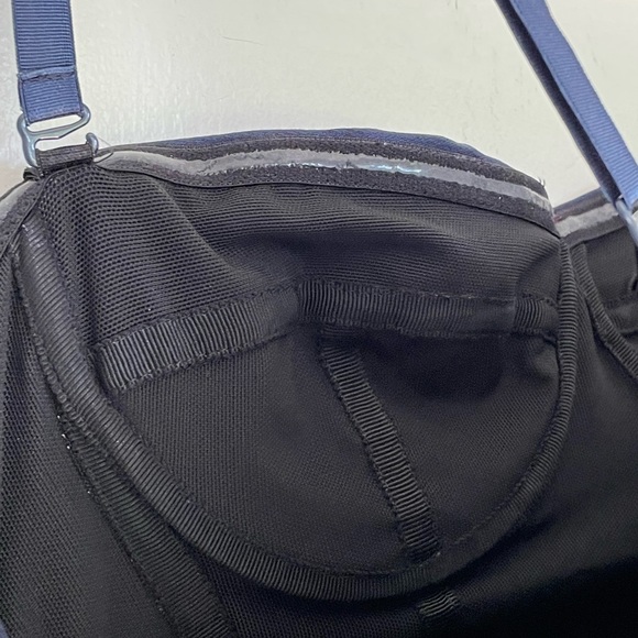 SIMKHAI Navy Blue Crepe Satin Combo Bustier Wrap Dress Size 0 - Picture 4 of 11